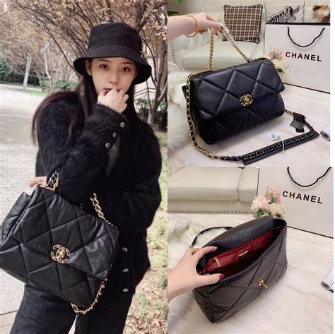 chanel 19 flap bag dupe|chanel 19 flap bag large.